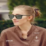 استایل شیک و مینیمال عینک آفتابی Carenzo مشکی